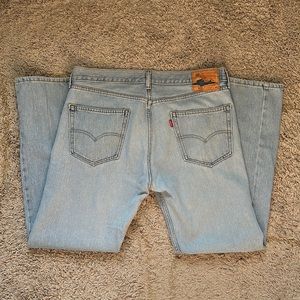 Levi’s 505’s light wash